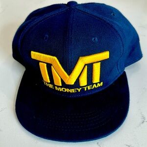 TMT the money team snap back hat